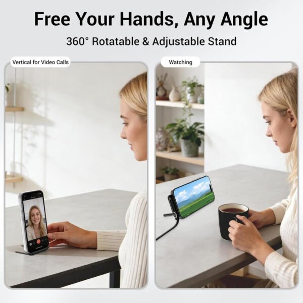 Stand-Up Charger | 2 in 1 Invisible - Charger + Stand