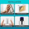 Wall Mount Mobile Charging Holder