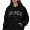 Black Los Angeles Oversized Hoodie
