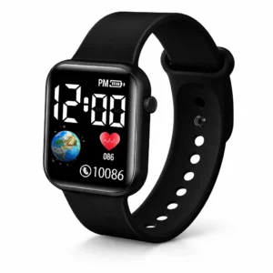 Digital Smart Watch – Black