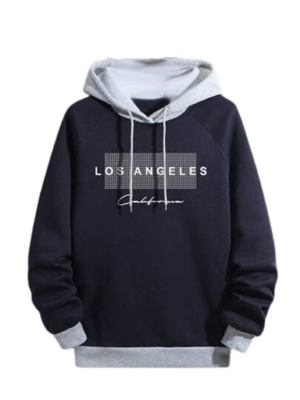 Regular Fit Printed Hoodie